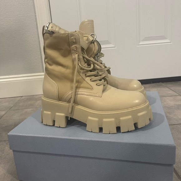 Monolith leather and Re-Nylon boots with pouch - Picture 7 of 7